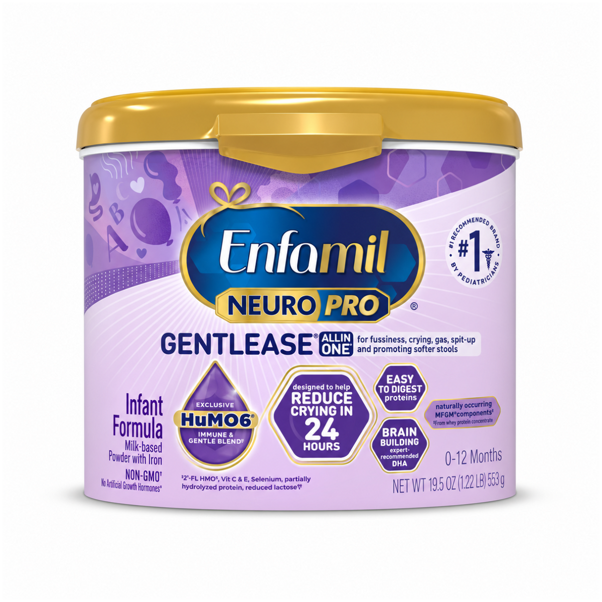 Enfamil NeuroPro Gentlease Infant Formula, 1.22 lbs/ 553 g