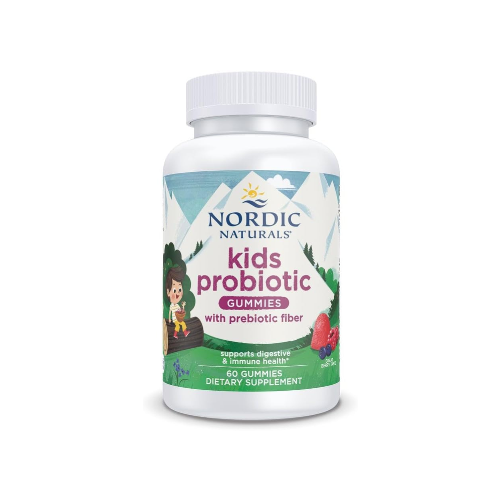 Nordic Naturals Kids Probiotic Gummies, 60 Count