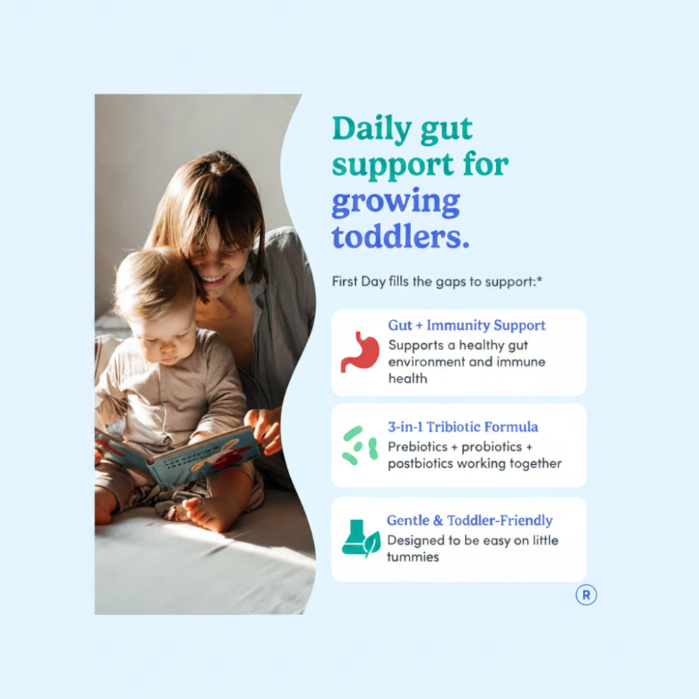 First Day Toddler Pre & Post Biotics, 60 Count Gummies
