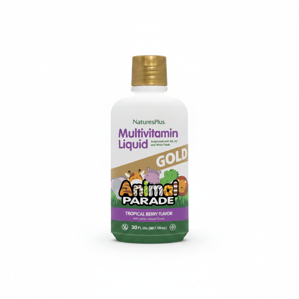 NaturesPlus Animal Parade Gold Multivitamin Children's Liquid, 30 oz