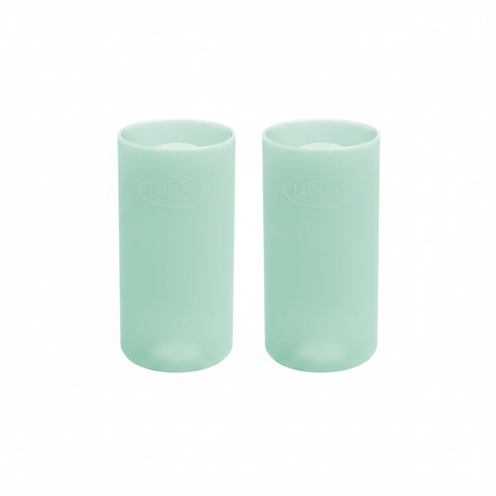 Dr. Brown's Narrow Glass Bottle Sleeve 8 oz 2-Pack