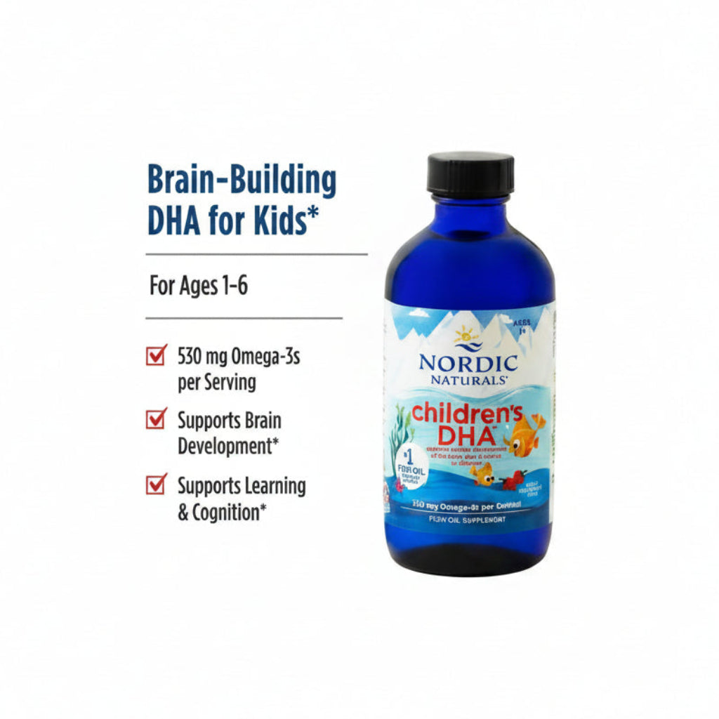Nordic Naturals Children's DHA Liquid,8 oz