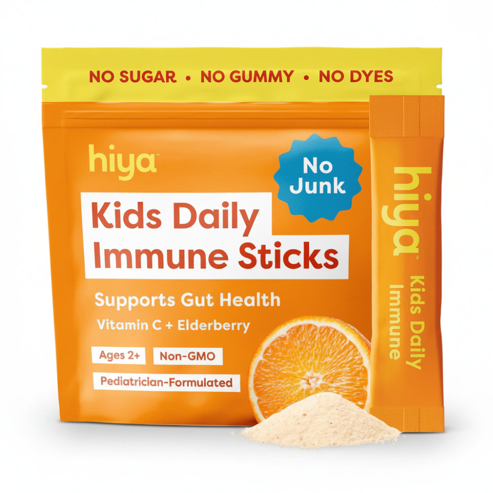 Hiya Kids Daily Immune sticks, 20 sticks