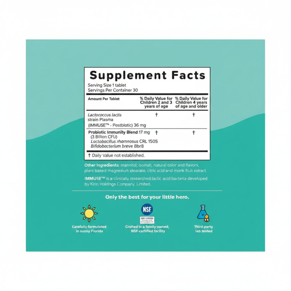 Renzo's Immunity Chewable, 60 Count