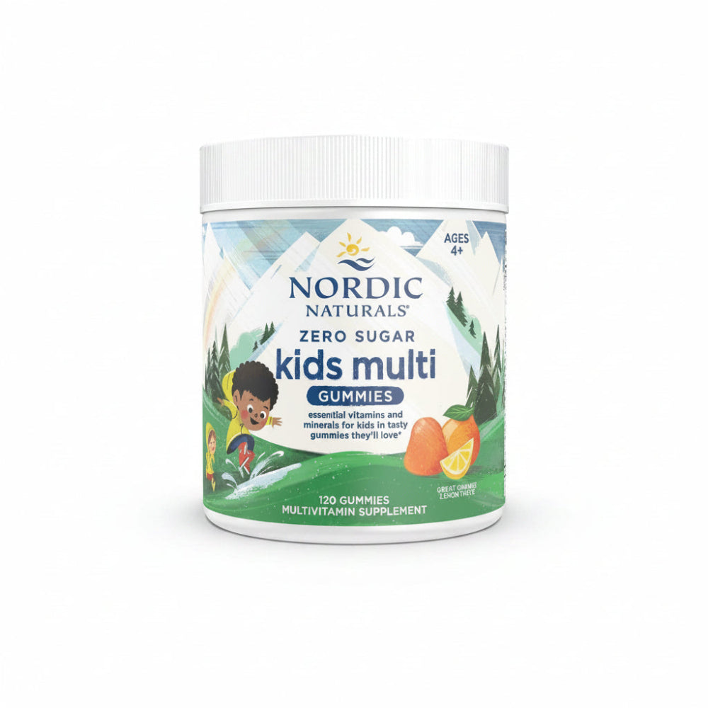 Nordic Naturals Zero sugar Kids Multivitamin Gummies, 120 Count