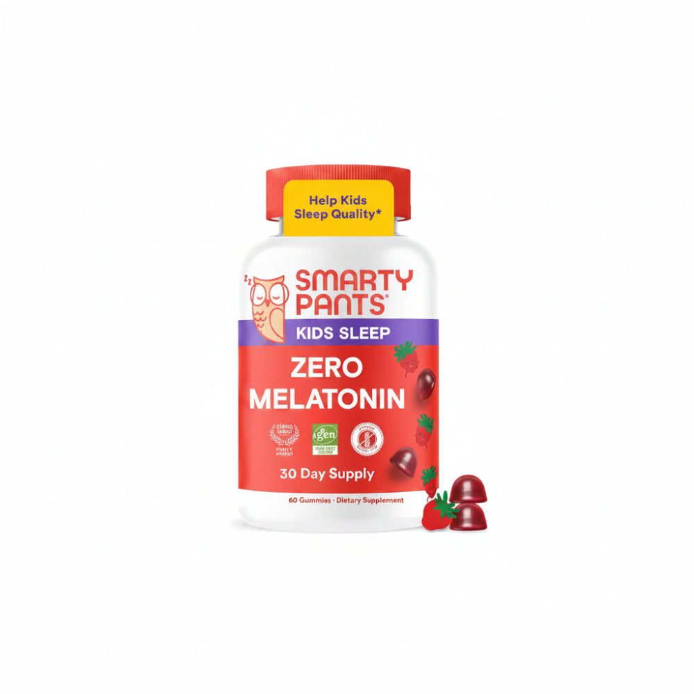 SmartyPants Kids Sleep Zero Melatonin Gummies, 60 Count