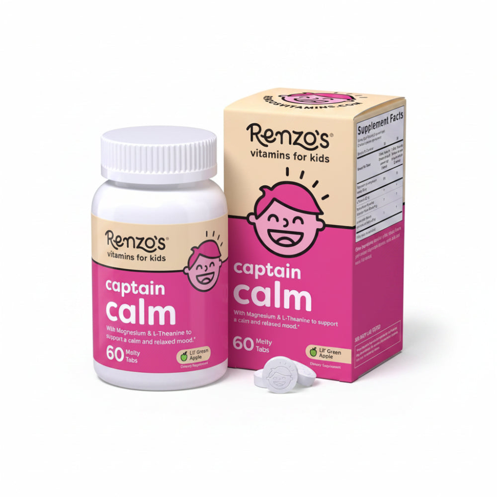 Renzo's Captain Calm Magnesium Chewable, 60 Count