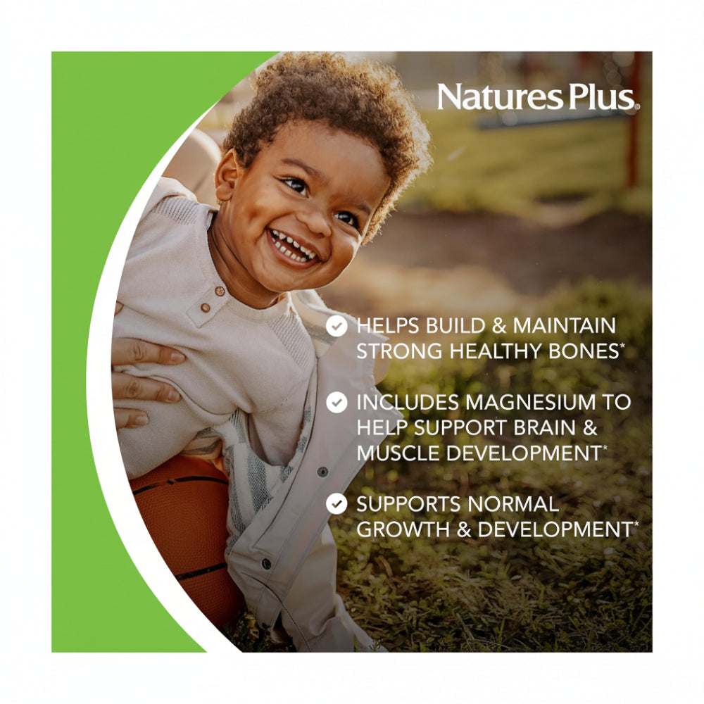 NaturesPlus Animal Parade Calcium Children's Chewables, 135 Count