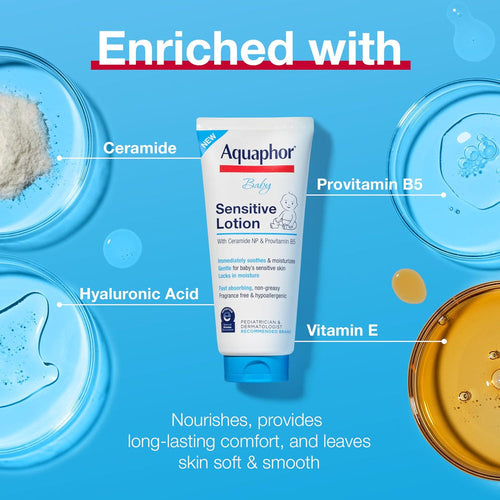 Aquaphor Baby Sensitive Lotion , 8 oz