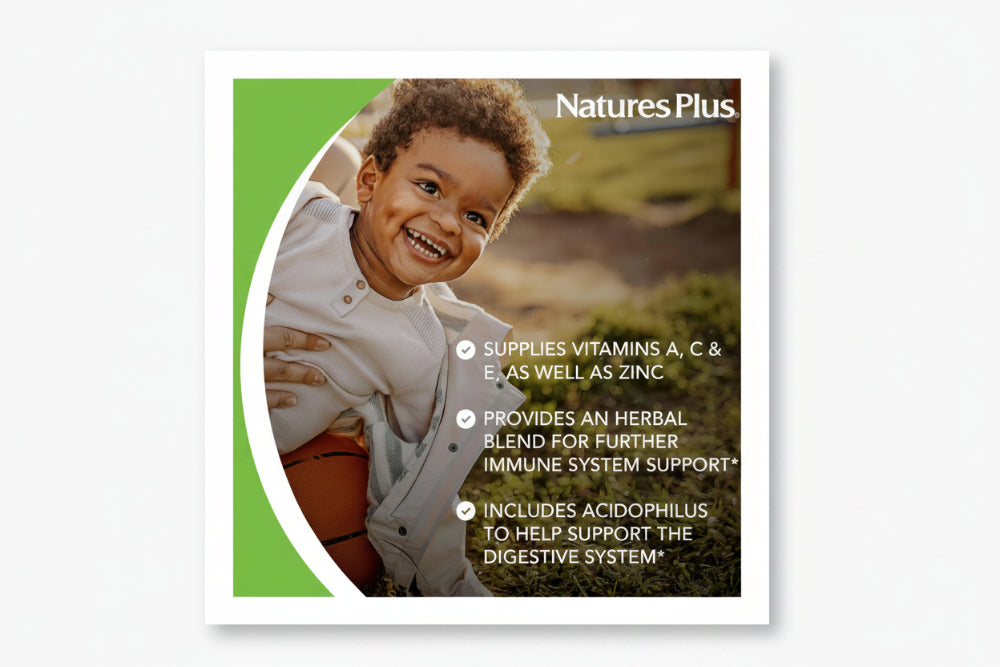 NaturesPlus Animal Parade Immune Booster Chewable, 90 Count